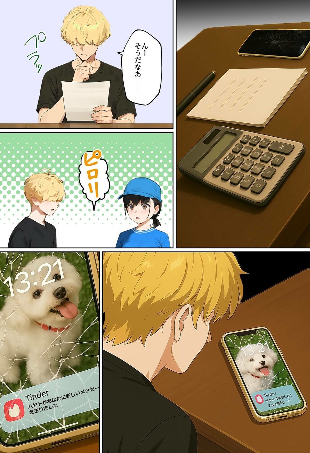 【実話】引っ越し見積もり中、新人ちゃん(22)のバキバキスマホにマチアプ通知!ヤリモク男子から「俺が」守らなきゃwww 画像6